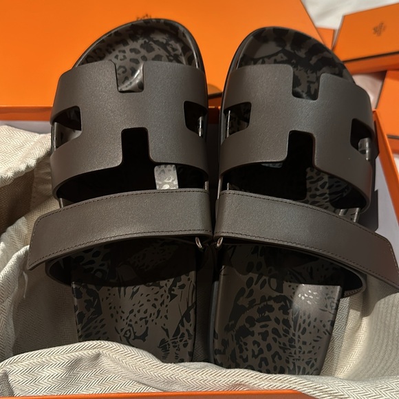 BNIB authentic Hermes Chypre Veau Encorce Women 39.5 - Picture 3 of 5